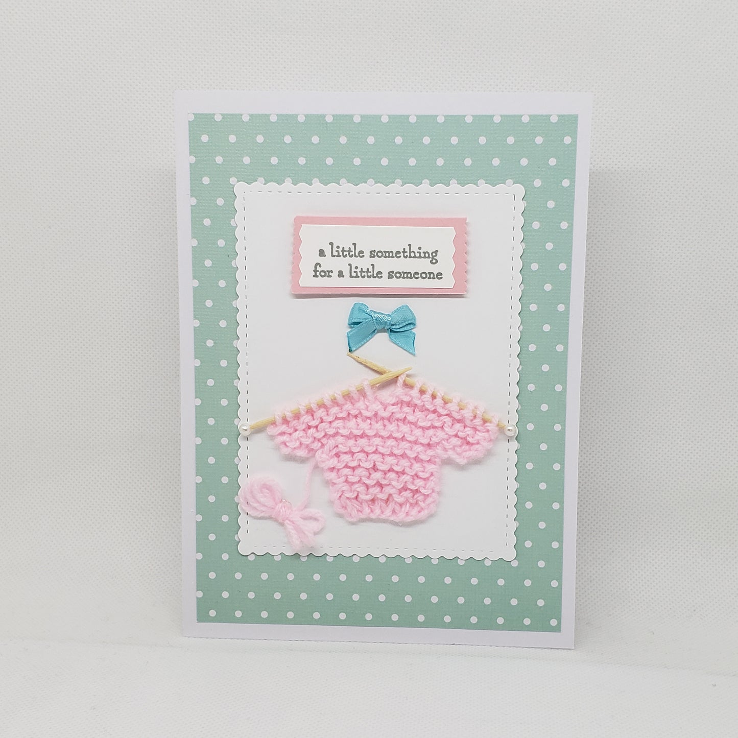 'A Little Something' Baby Card Other Variant