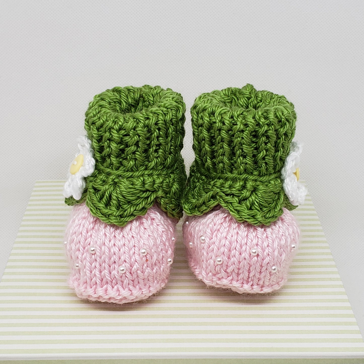 Berry Baby Booties