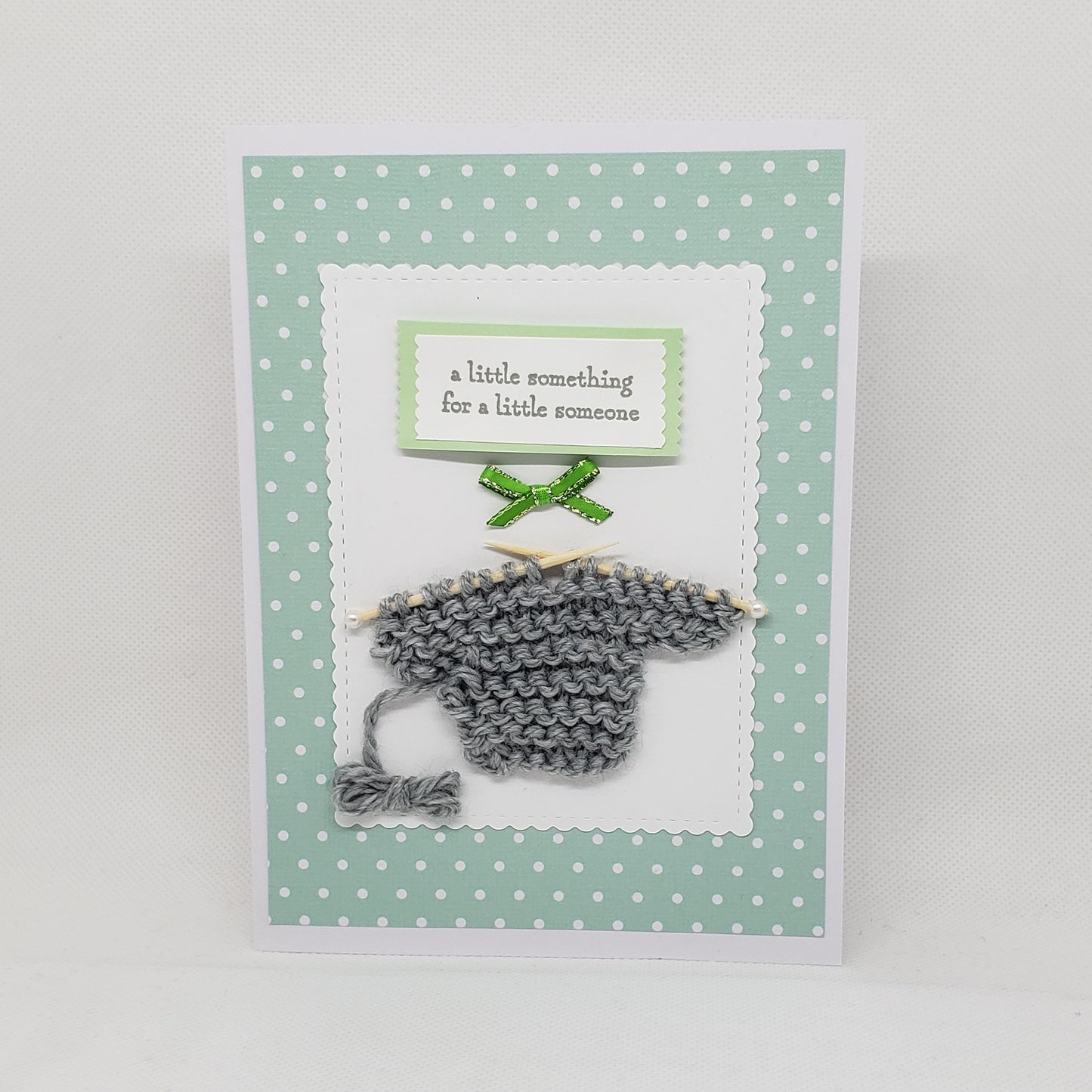 'A Little Something' Baby Card Other Variant
