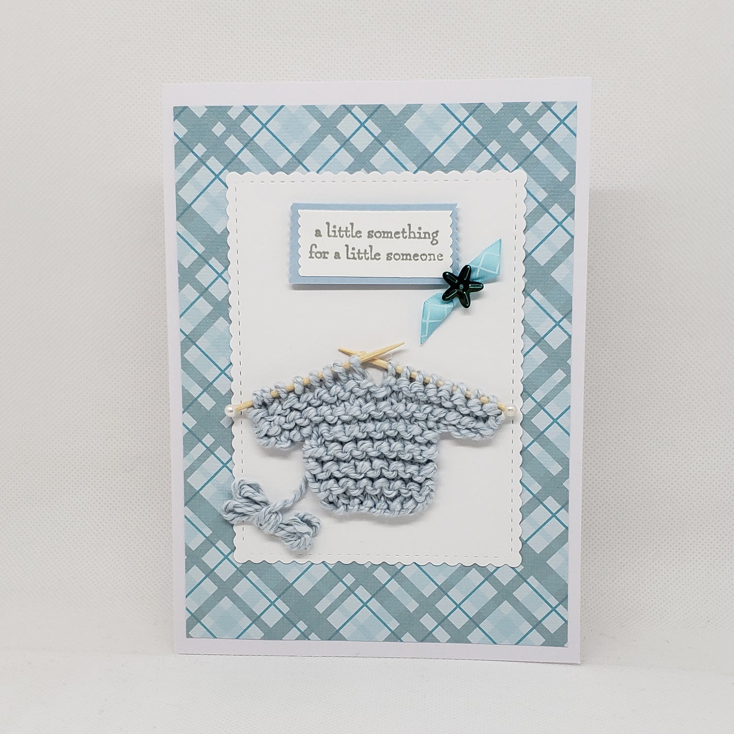 'A Little Something' Baby Card Other Variant