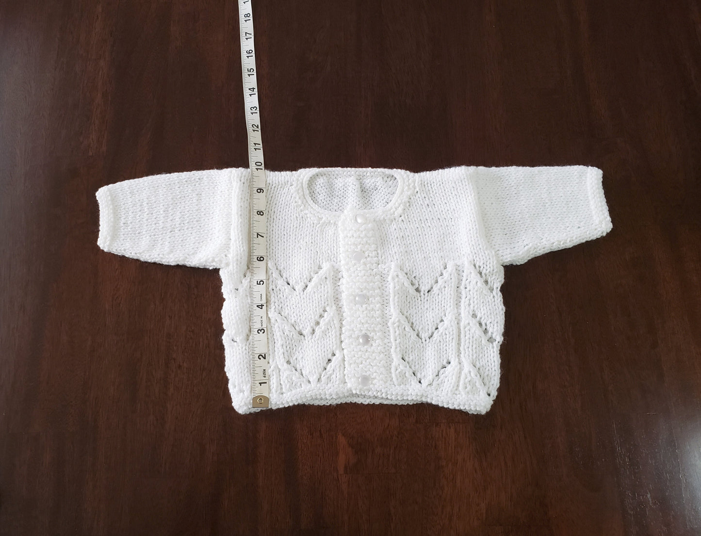 White Baby Sweater Set