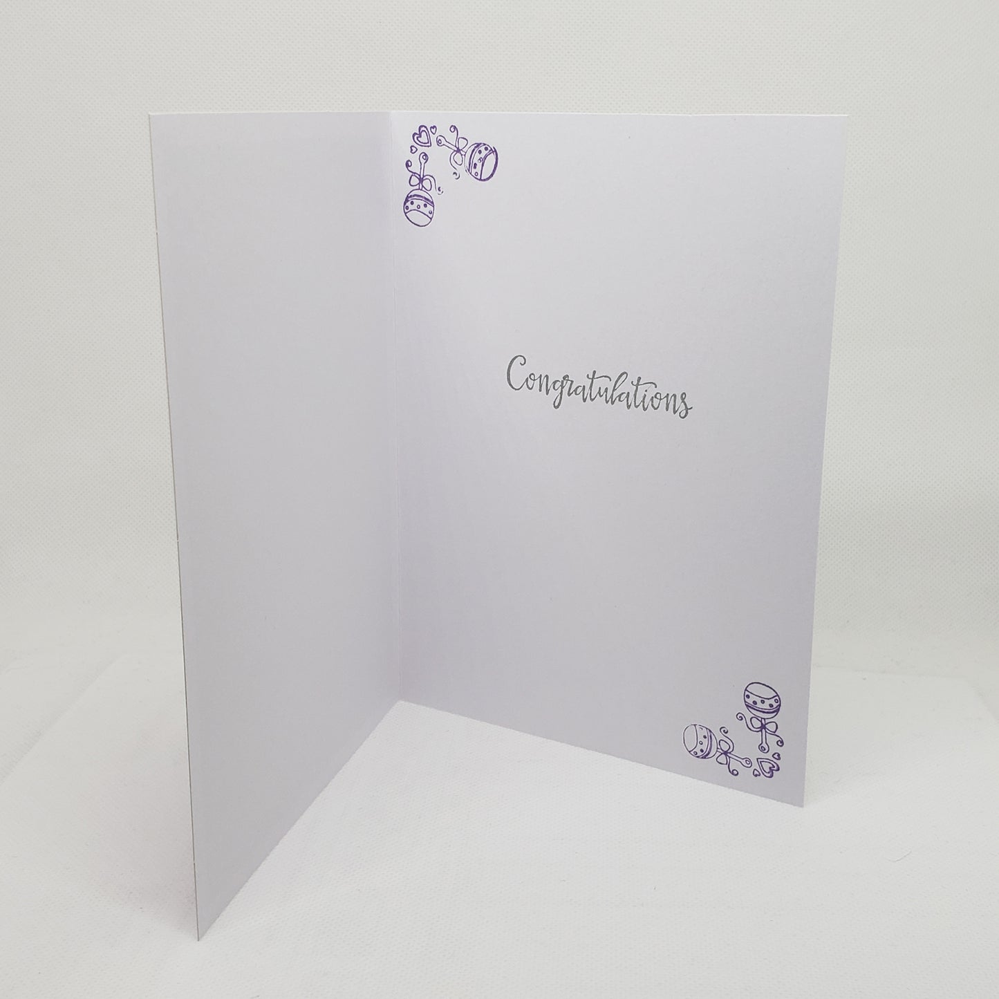 'A Little Something' Baby Card Other Variant