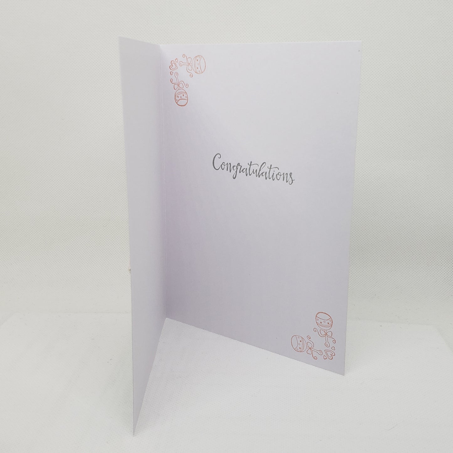 'A Little Something' Baby Card Other Variant