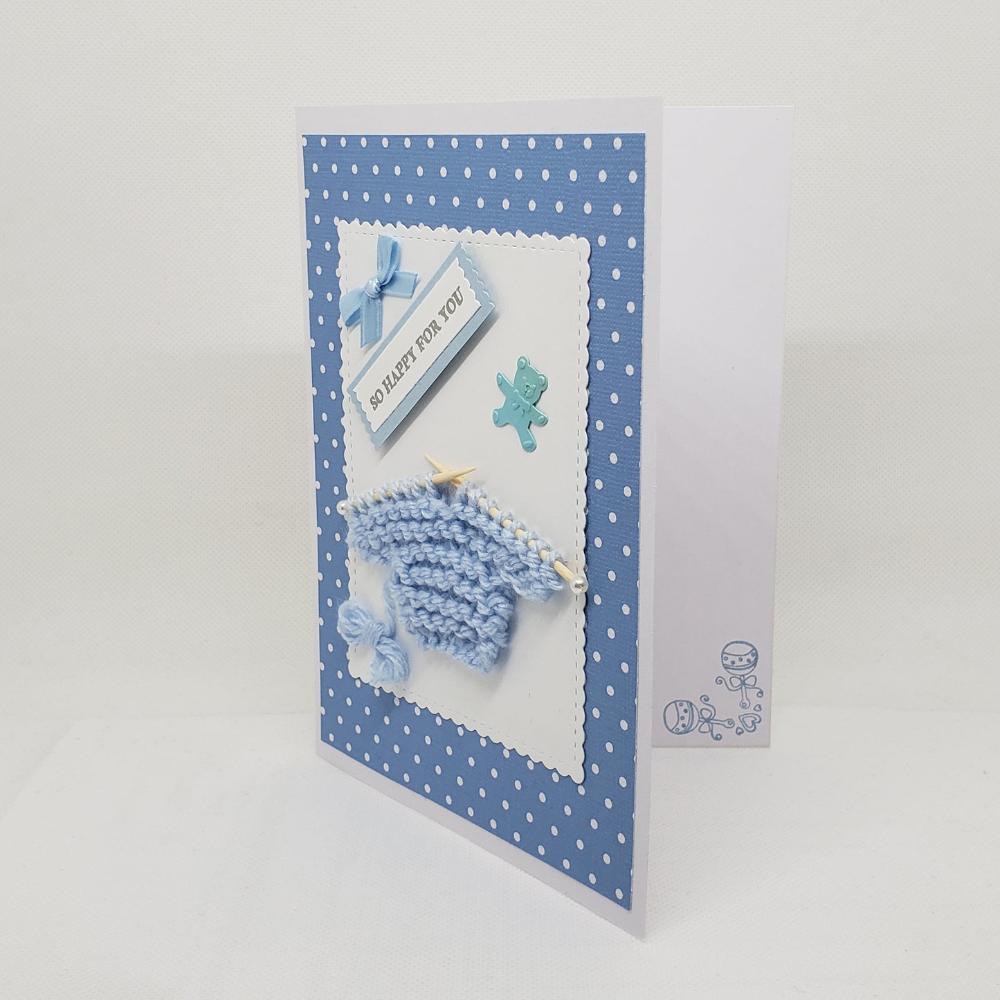 Baby Shower 'Happy for You' Card
