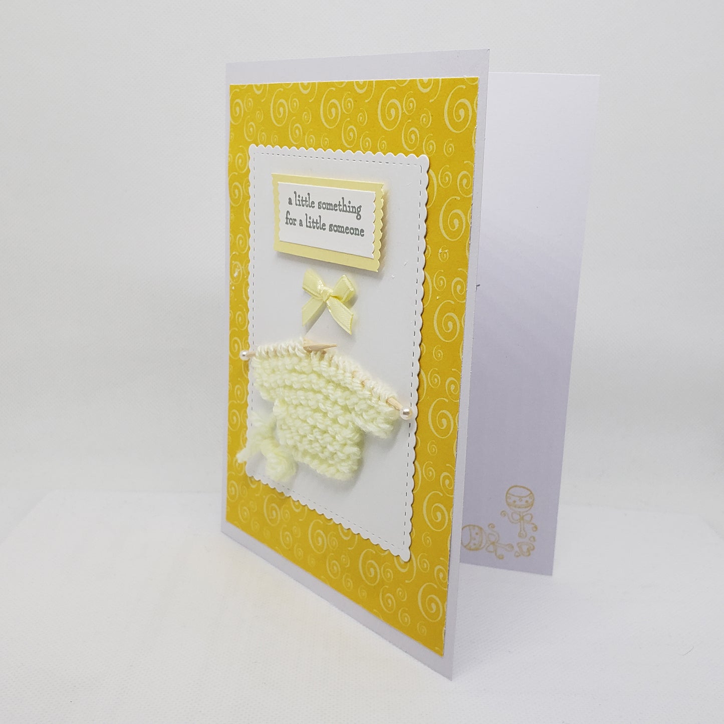 'A Little Something' Baby Card Other Variant