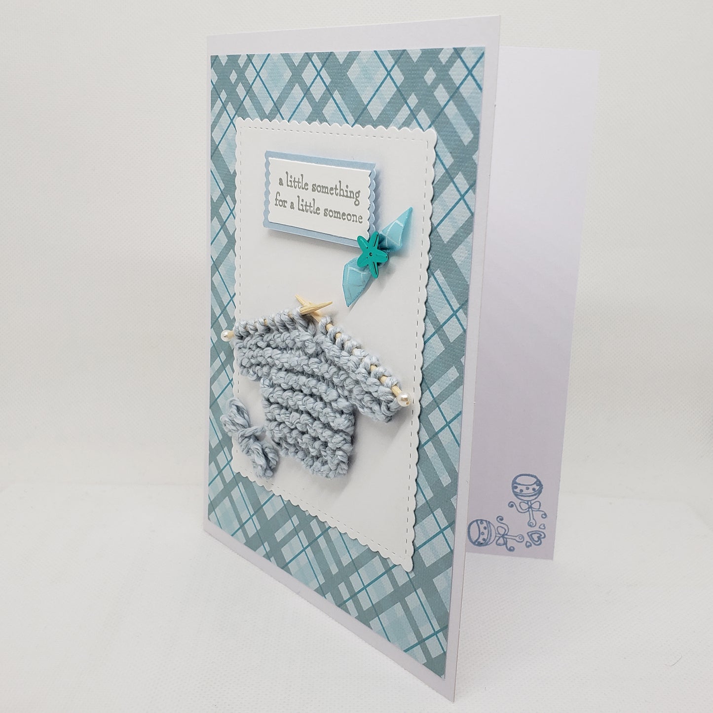 'A Little Something' Baby Card Other Variant