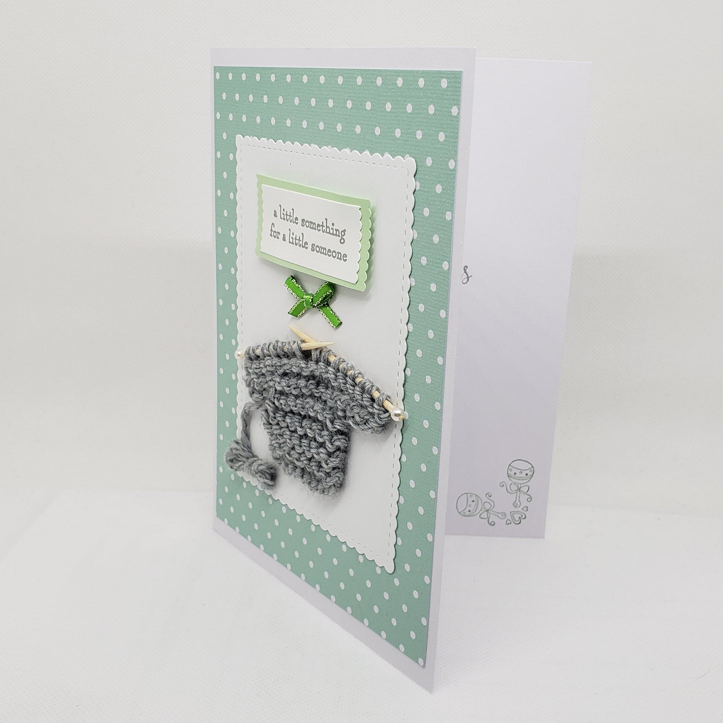 'A Little Something' Baby Card Other Variant