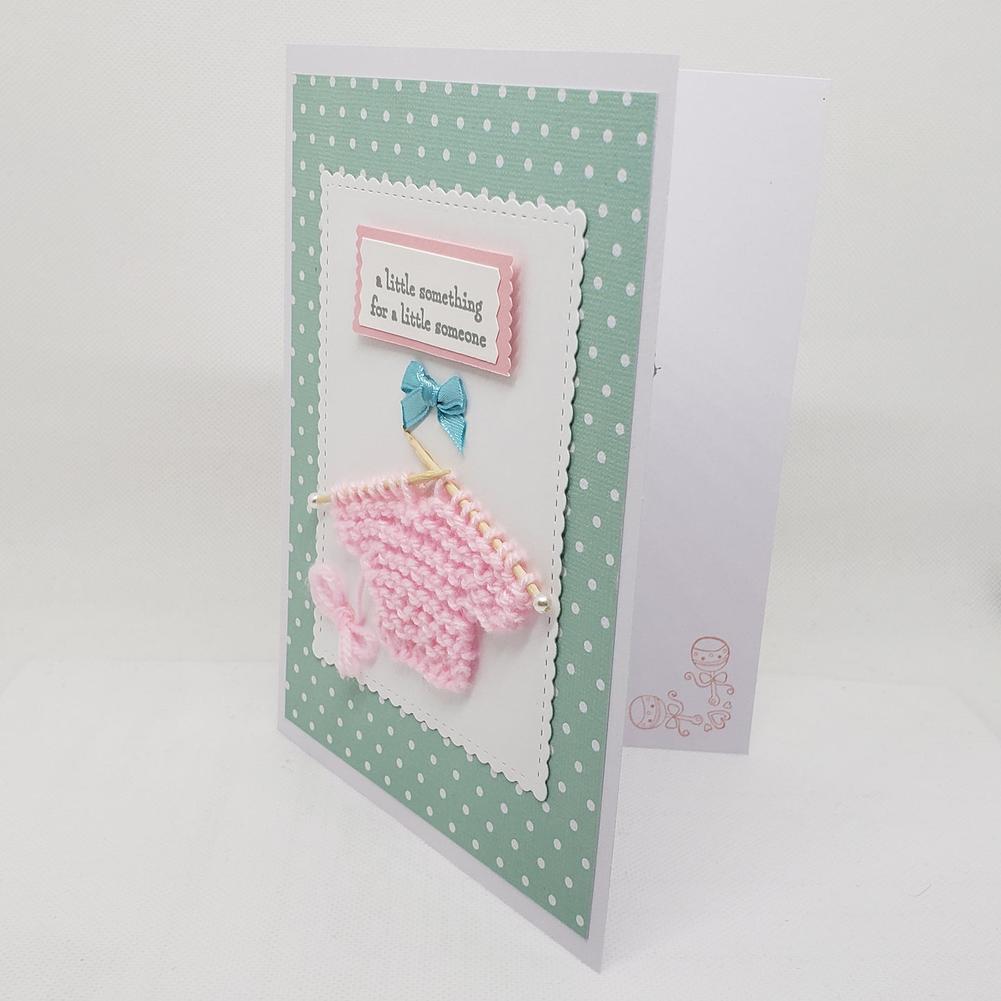 'A Little Something' Baby Card Other Variant