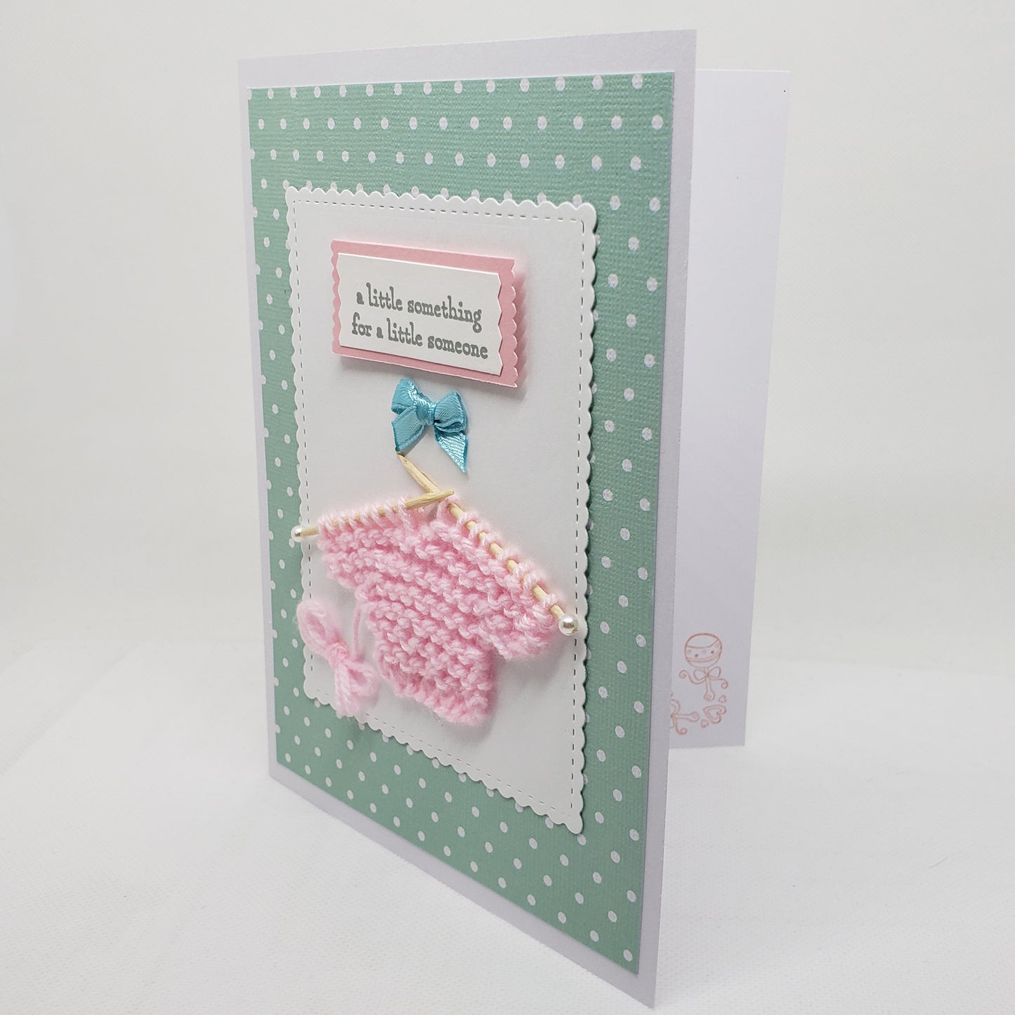 'A Little Something' Baby Card Other Variant