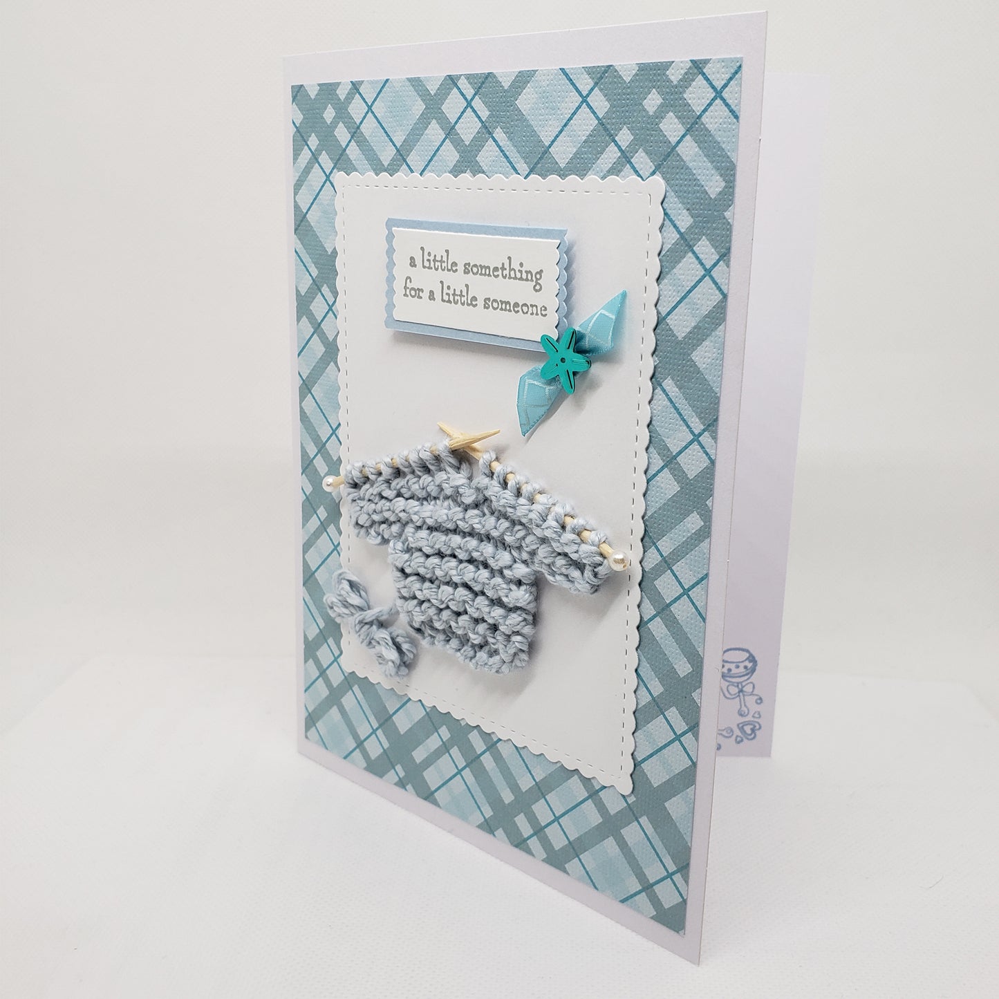 'A Little Something' Baby Card Other Variant