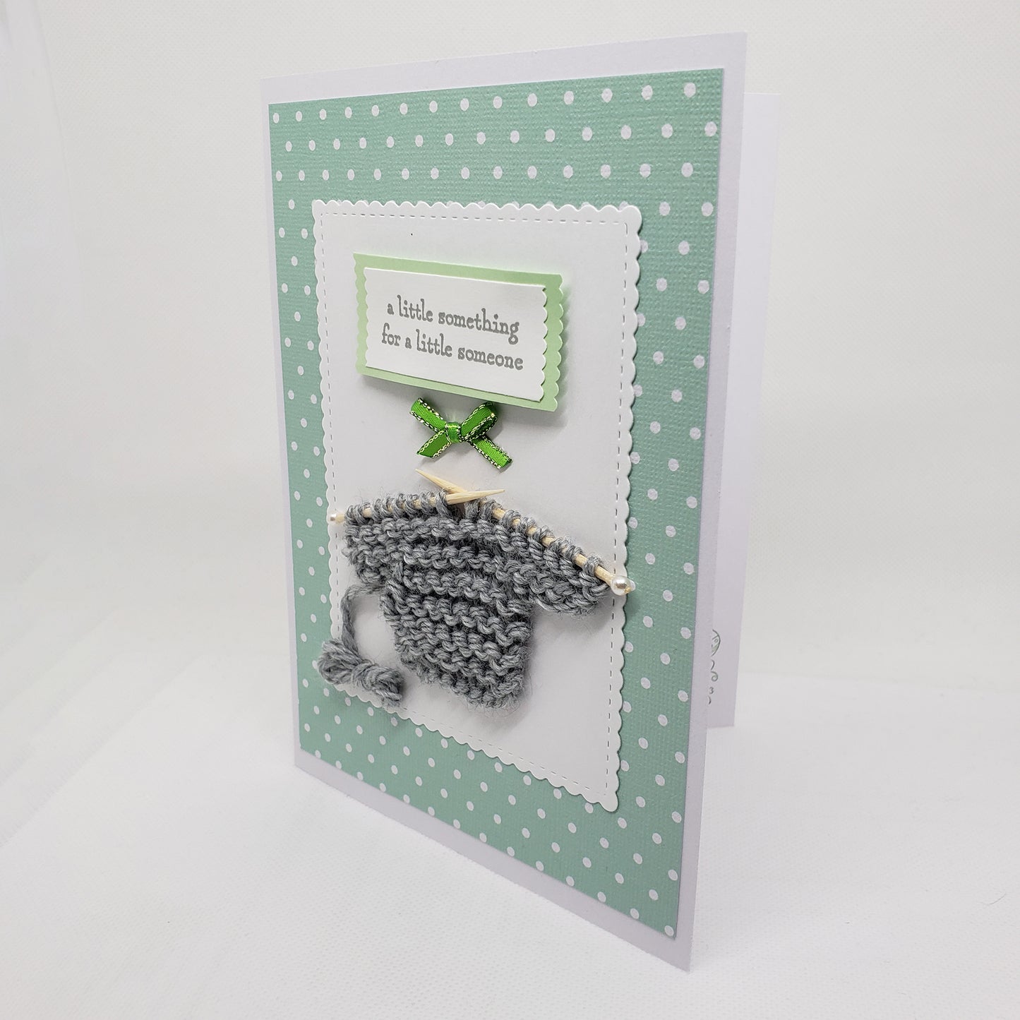 'A Little Something' Baby Card Other Variant