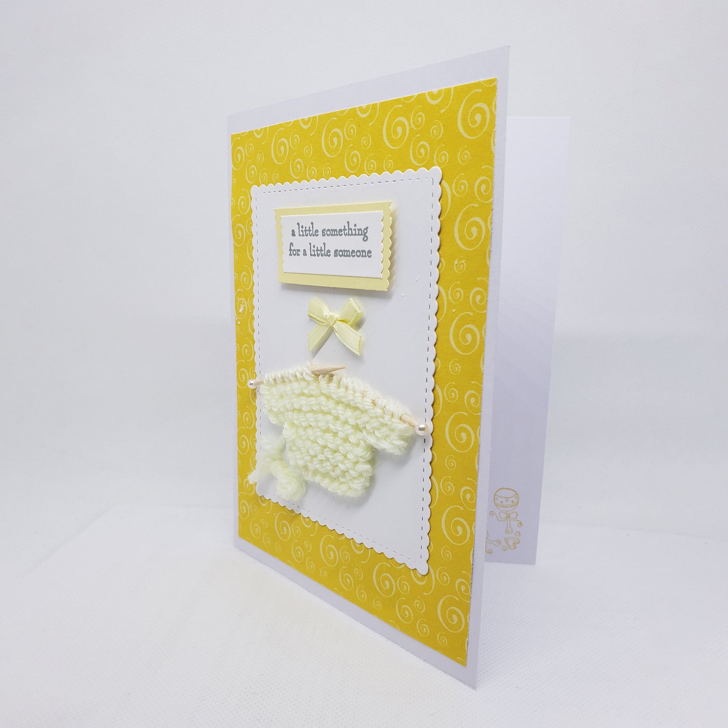 'A Little Something' Baby Card Other Variant