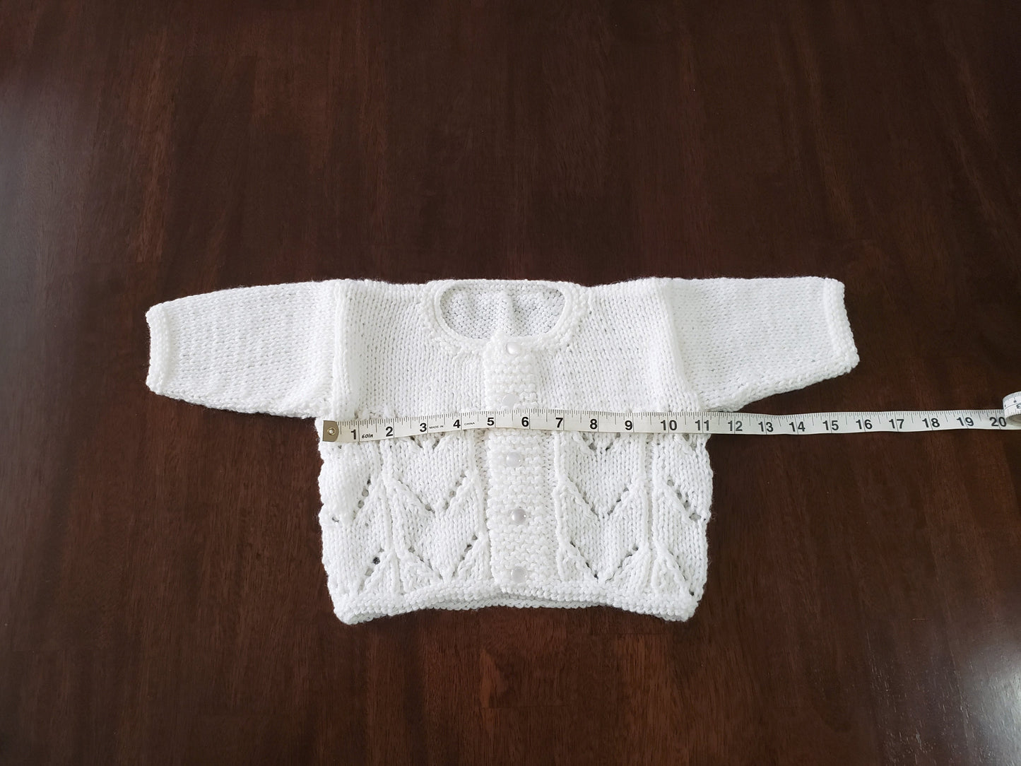 White Baby Sweater Set
