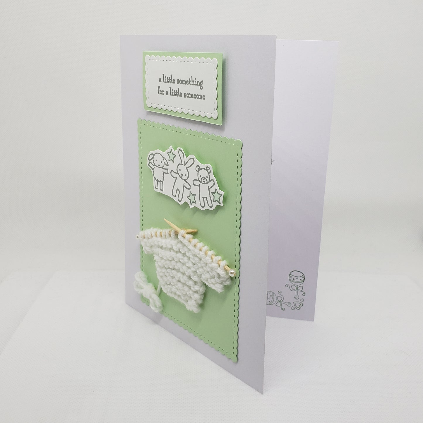 'A Little Something' Baby Card