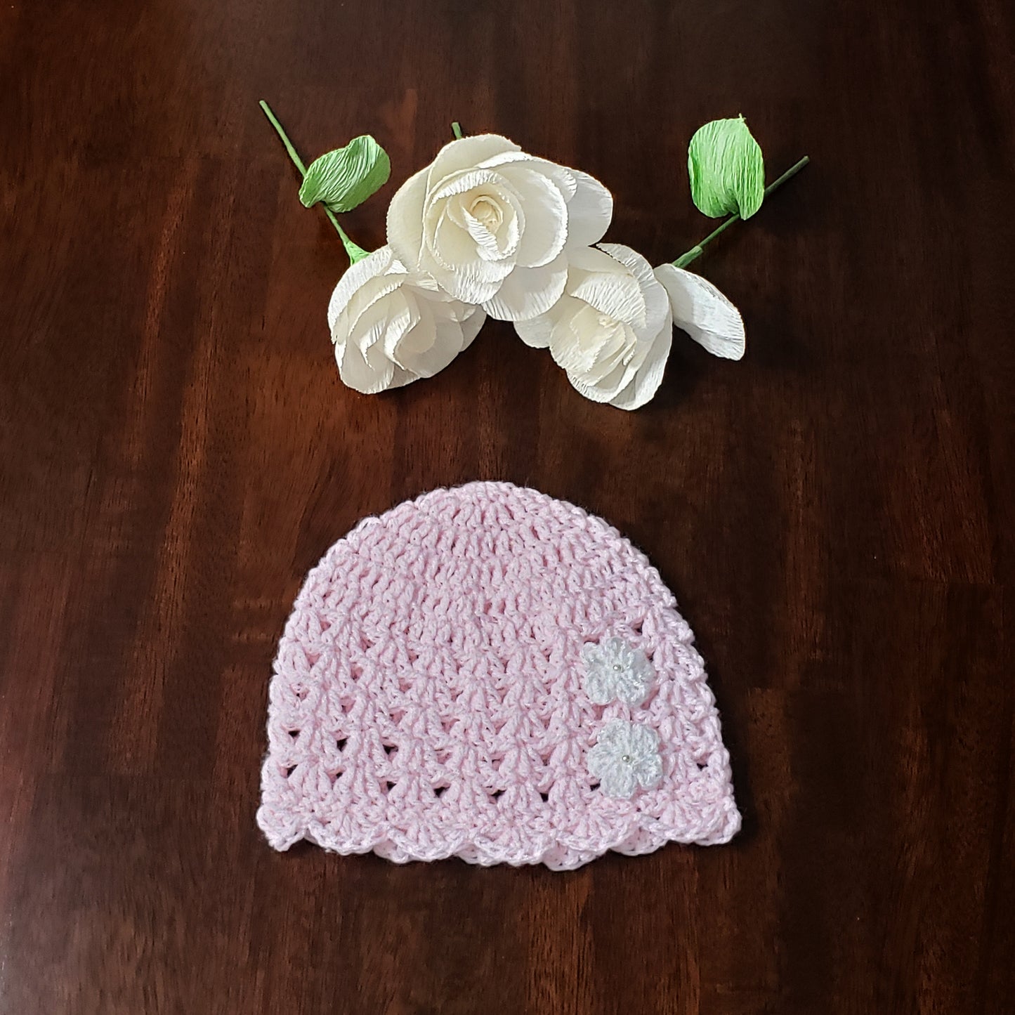 Pink Baby Blanket Set